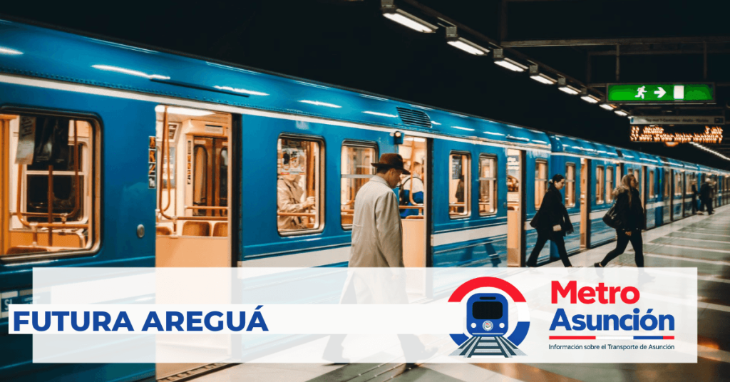 Futura estación Areguá del Metro de Asunción, Línea 1 del Tren de Cercanías Asunción–Ypacaraí (Paraguay).